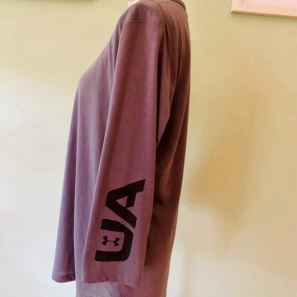 Men’s Under Armour Grey Heat Gear Shirt Size Large - Picture 3 of 9